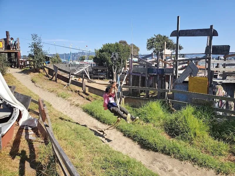 View of Adventure Playground in Berkeley, CA