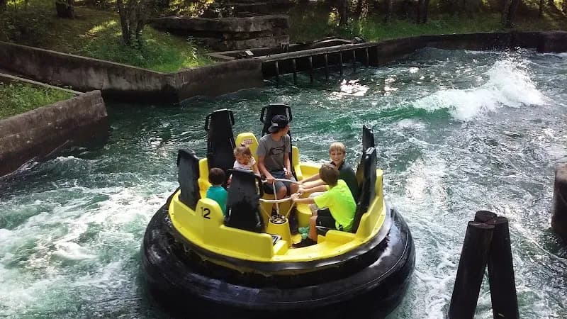View of Adventureland Park in Altoona, IA