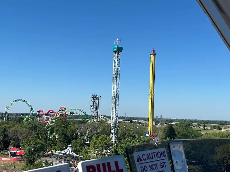View of Adventureland Park in Altoona, IA