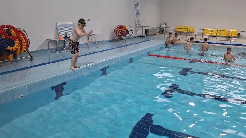 View of Al-Aziziyyah Swimming Pool Complex in Amman, AM