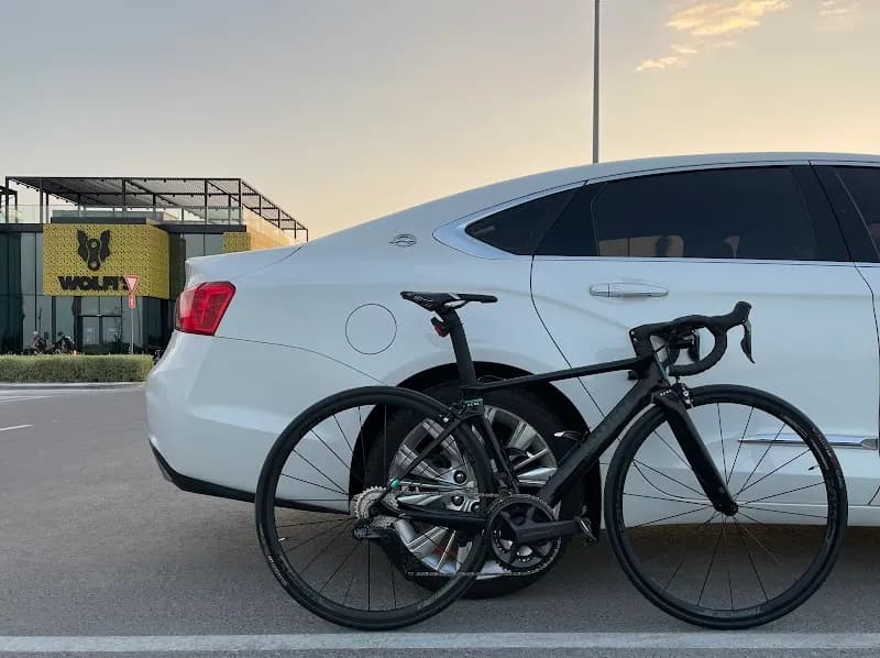 View of Al Hudayriyat Cycle Track in Saadiyat Island, Abu Dhabi