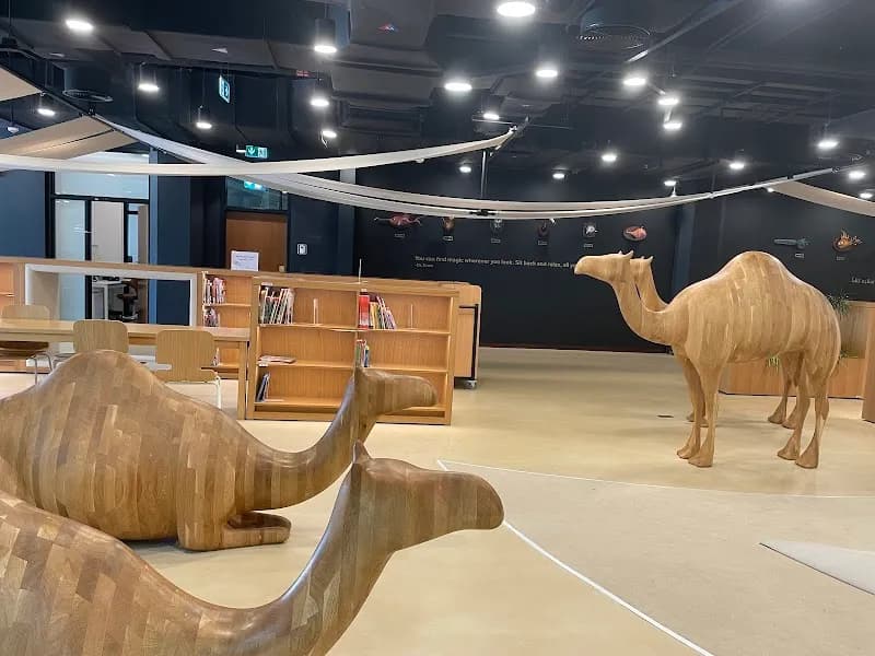 Al Reef Public Library library in Al Reef Downtown, Abu Dhabi