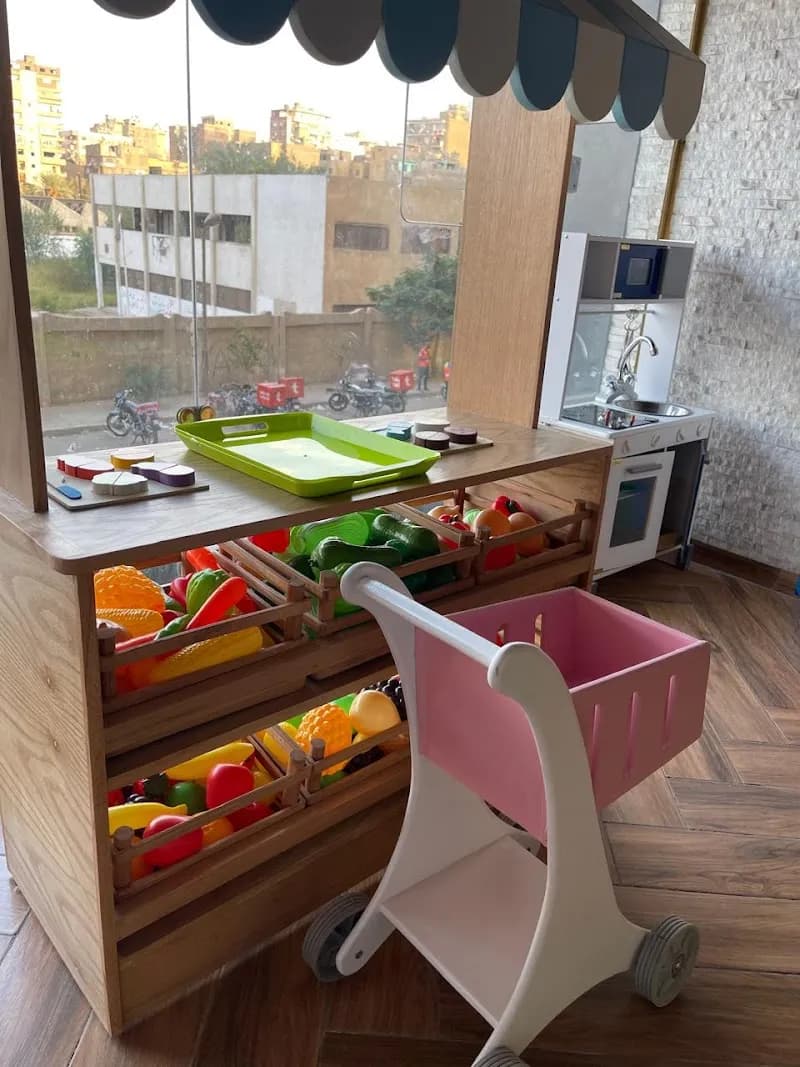 View of Al-Zawiya Al-Hamra Children's Playground in Imbaba, Cairo