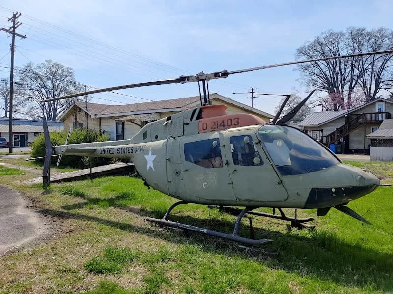 View of Alabama Veteran's Museum in West Blocton, AL