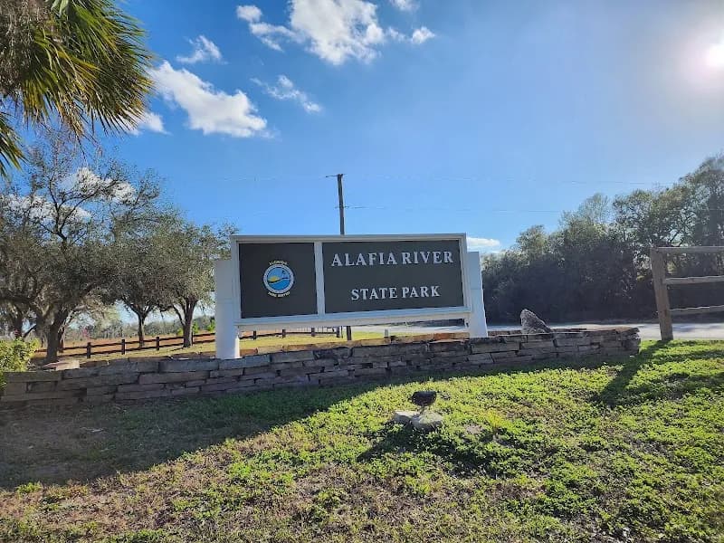 View of Alafia River State Park in Brandon, FL