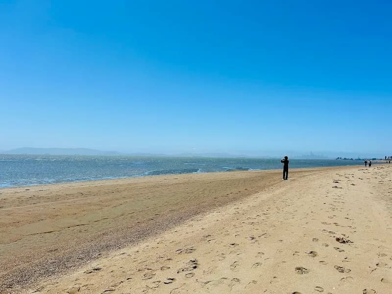 View of Alameda Beach in Alameda, CA