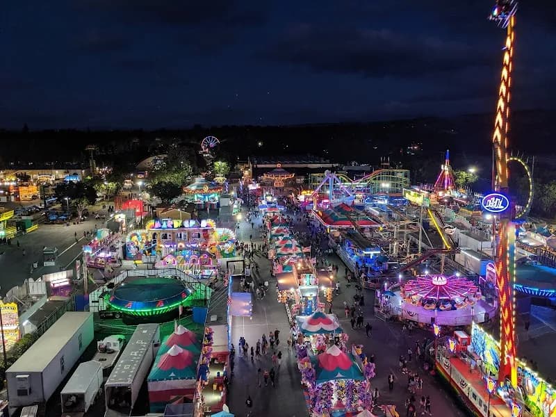 View of Alameda County Fairgrounds in Pleasanton, CA