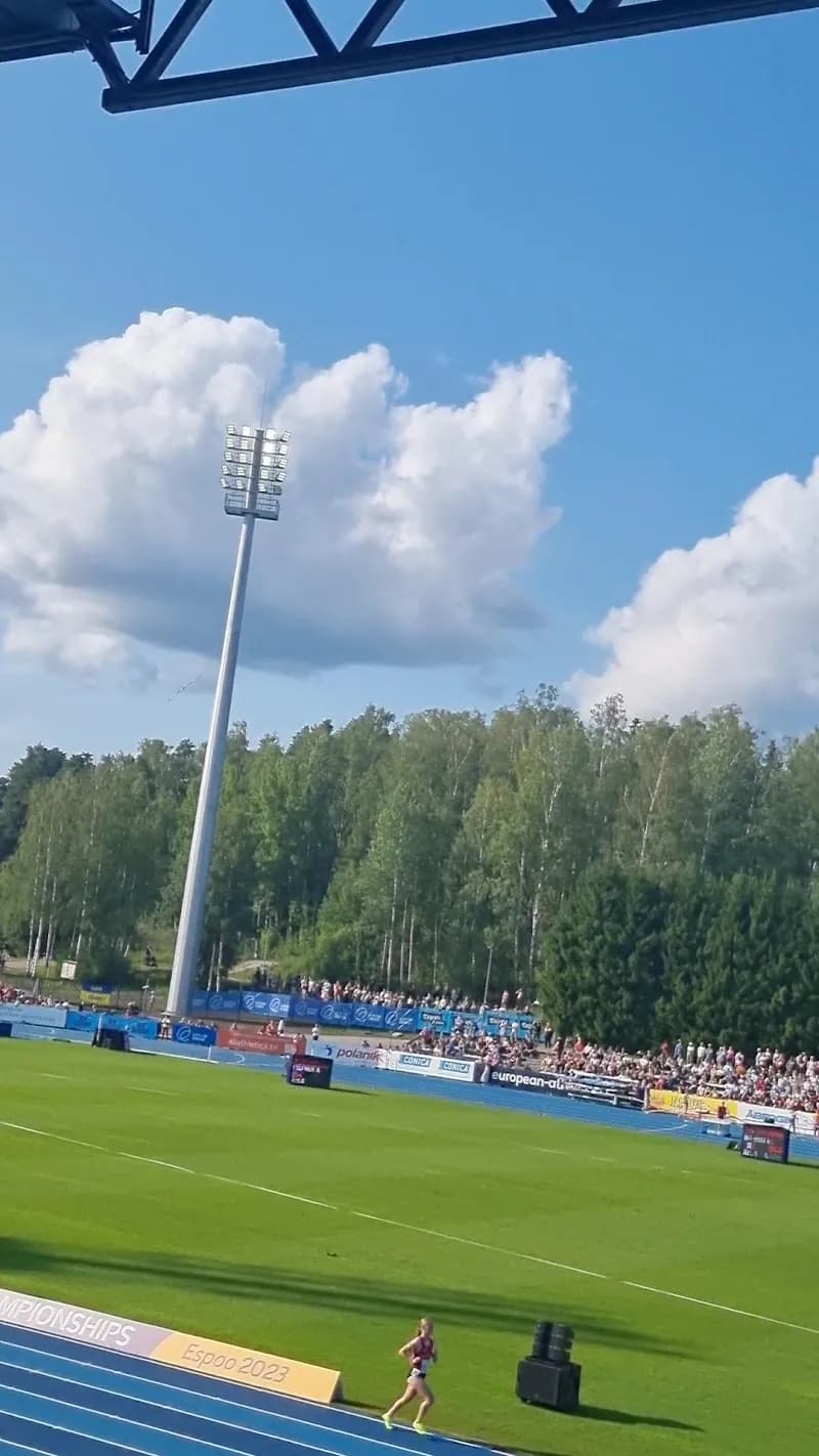 View of Alberga idrottspark in Leppävaara, Uusimaa