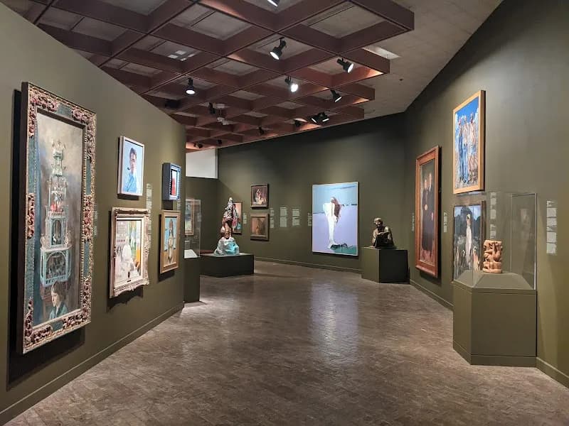 View of Albuquerque Museum in Old Town, NM