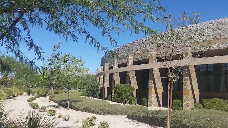 View of Aliante Library in Aliante, NV