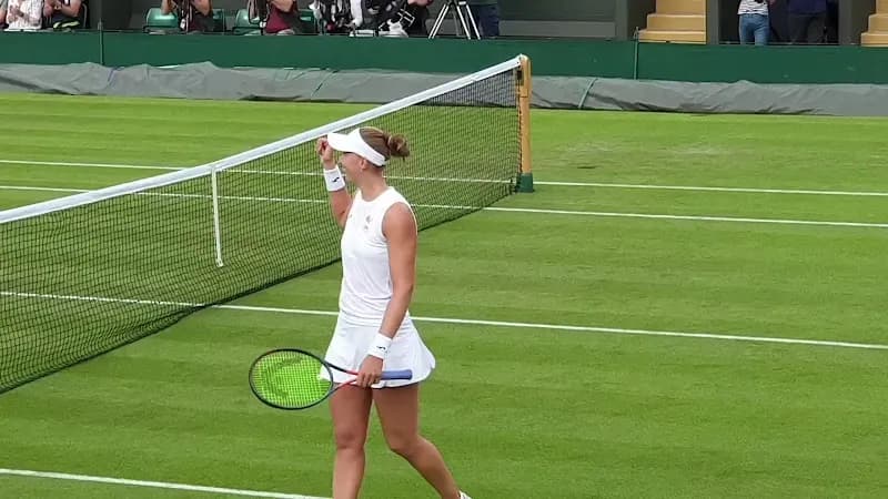 View of All England Lawn Tennis & Croquet Club in Putney, London