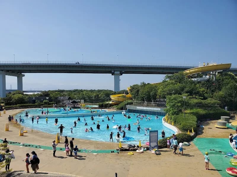 View of Amagasaki Aqua Park in Amagasaki, Osaka