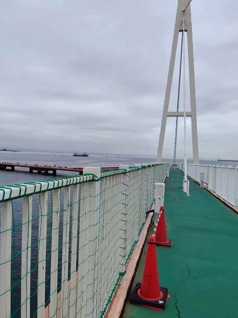 View of Amagasaki Fishing Park in Amagasaki, Osaka
