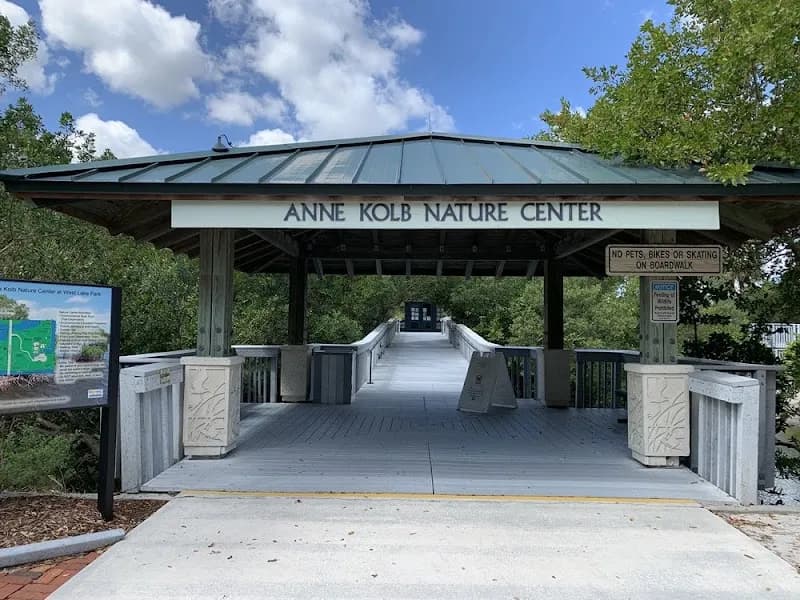 Anne Kolb Nature Center nature preserve in West Palm Beach, FL