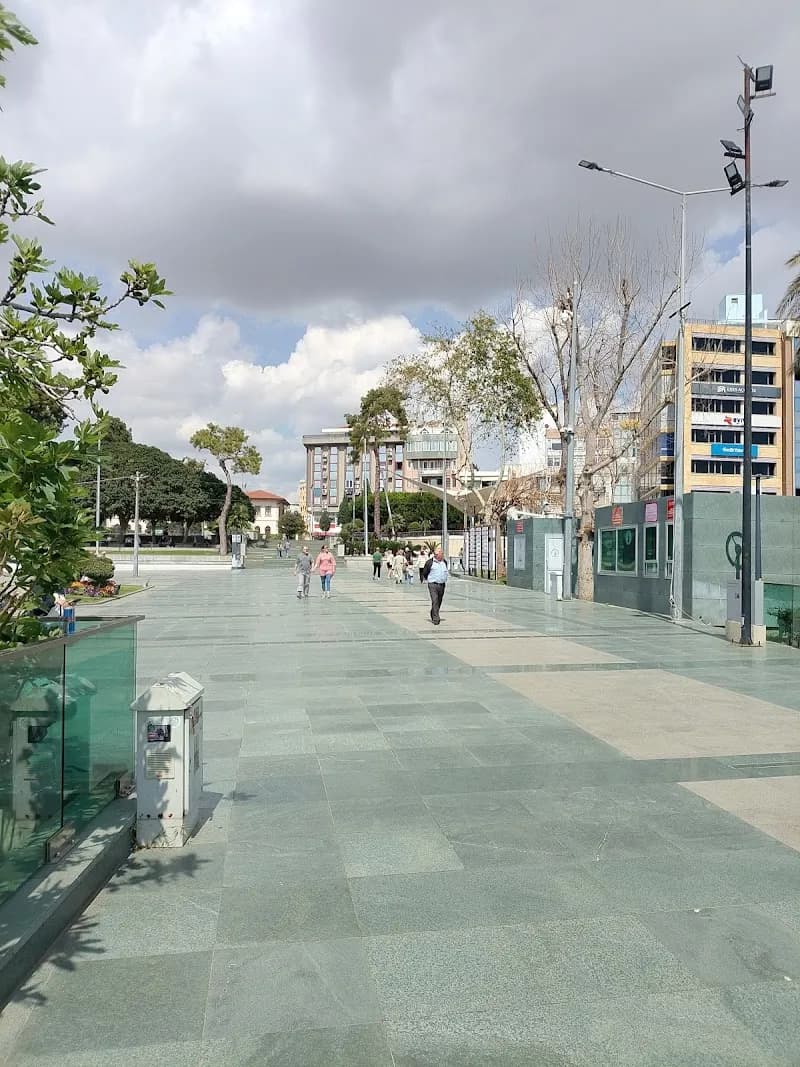 View of Antalya Kütüphanesi in Kepez, Antalya