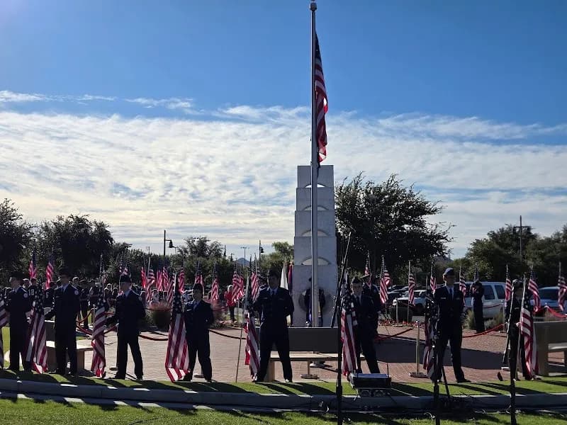 View of Anthem Veterans Memorial in Anthem, AZ