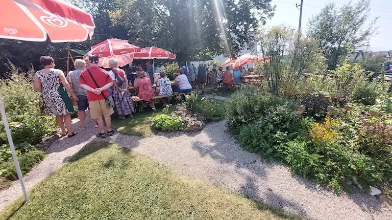 View of Anthering Community Garden Areas in Anthering, Salzburg