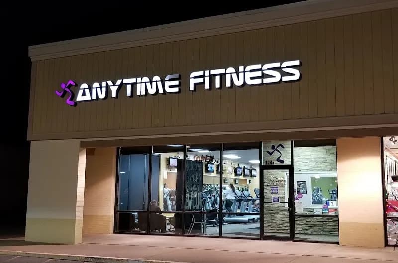 View of Anytime Fitness in Whitestown, IN
