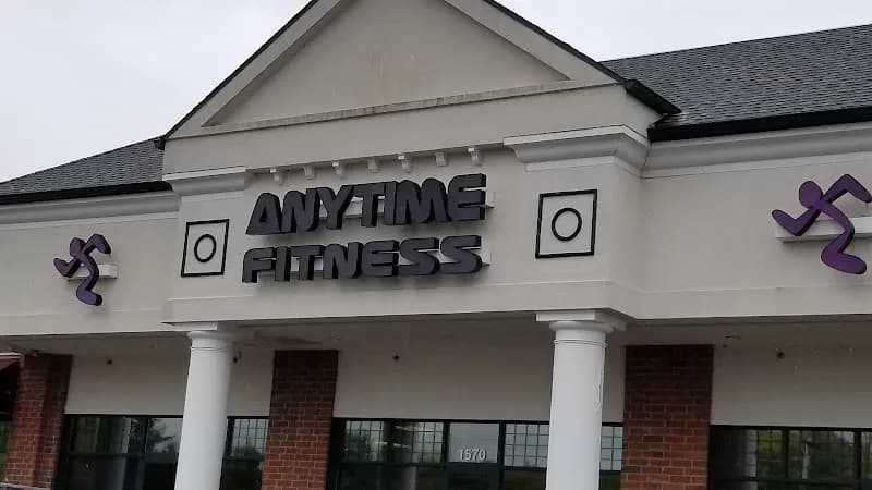 View of Anytime Fitness in Whitestown, IN