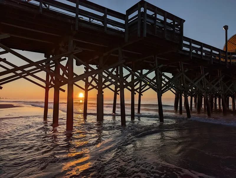 View of Apache Pier in Myrtle Beach, SC