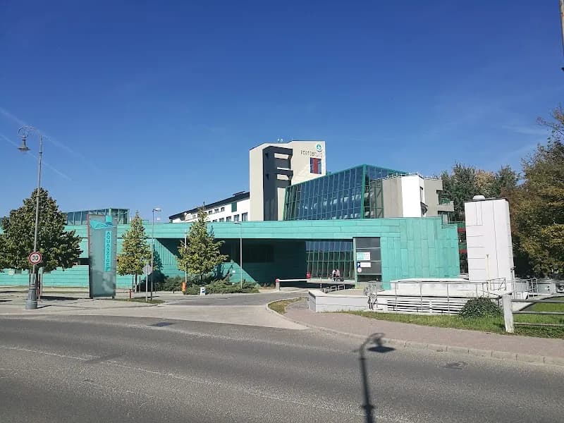 View of Aqua Island Esztergom in Esztergom, Budapest