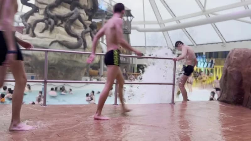 View of Aqualibi in Brussels, BRU