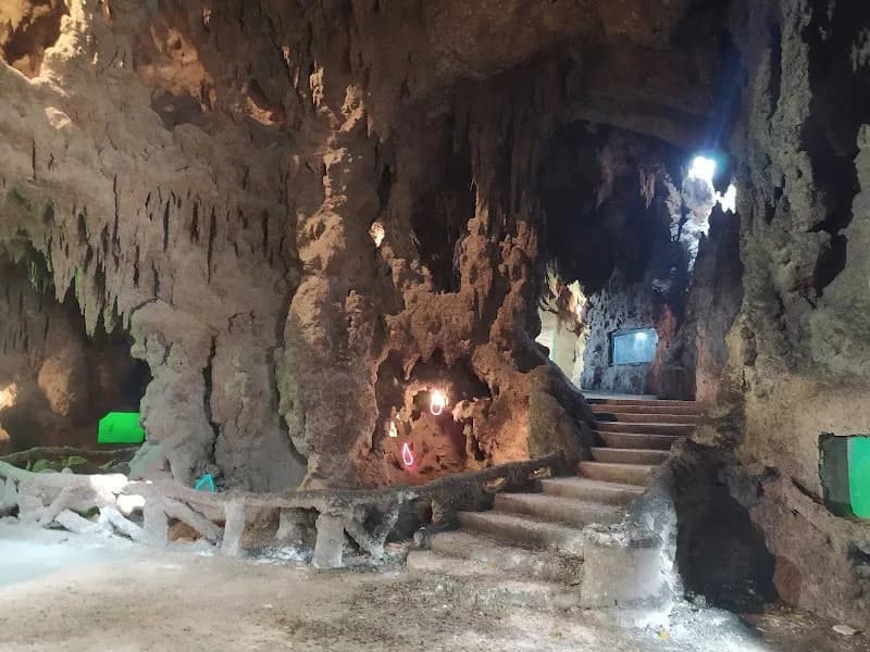 View of Aquarium Grotto Garden in Cairo, CAI