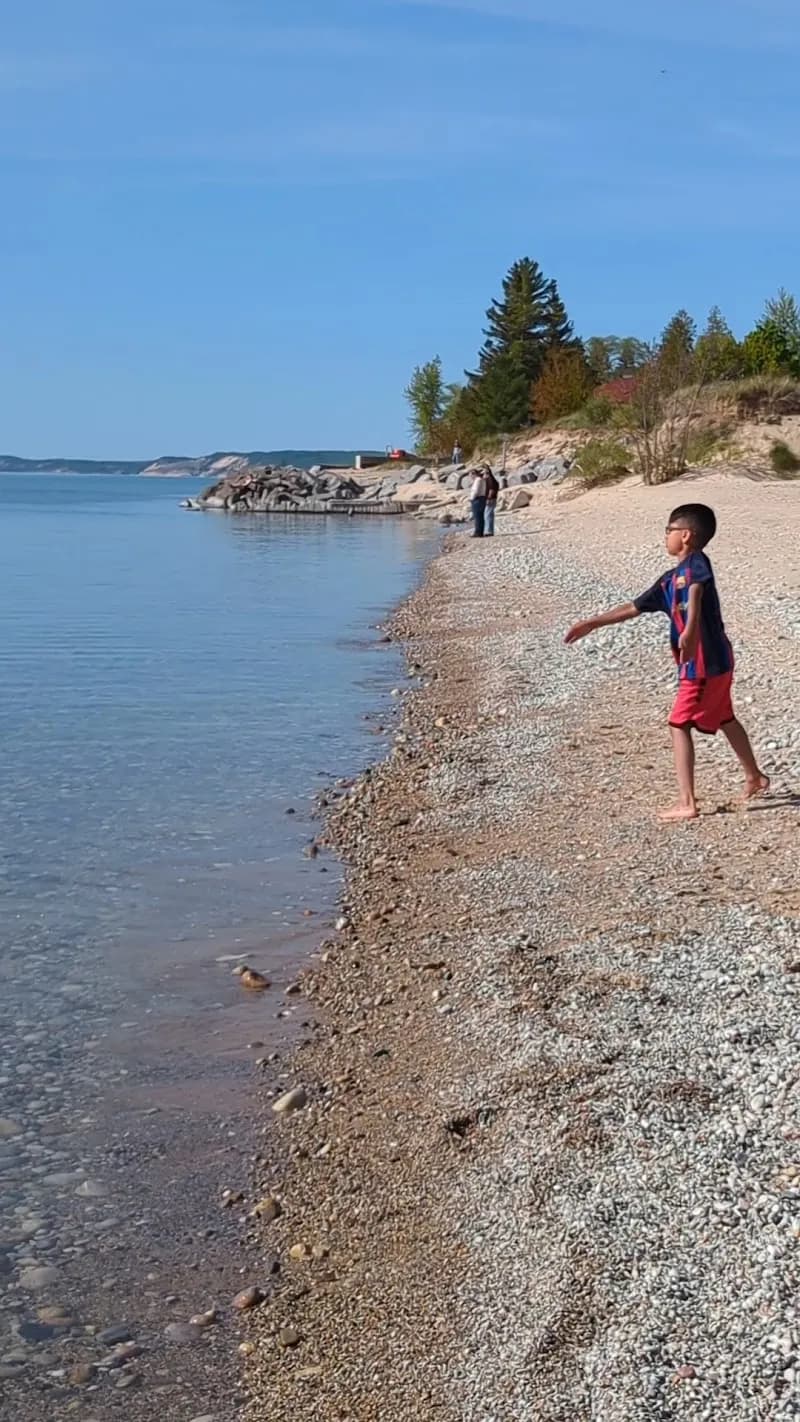 View of Arcadia Beach Natural Area in Arcadia, MI