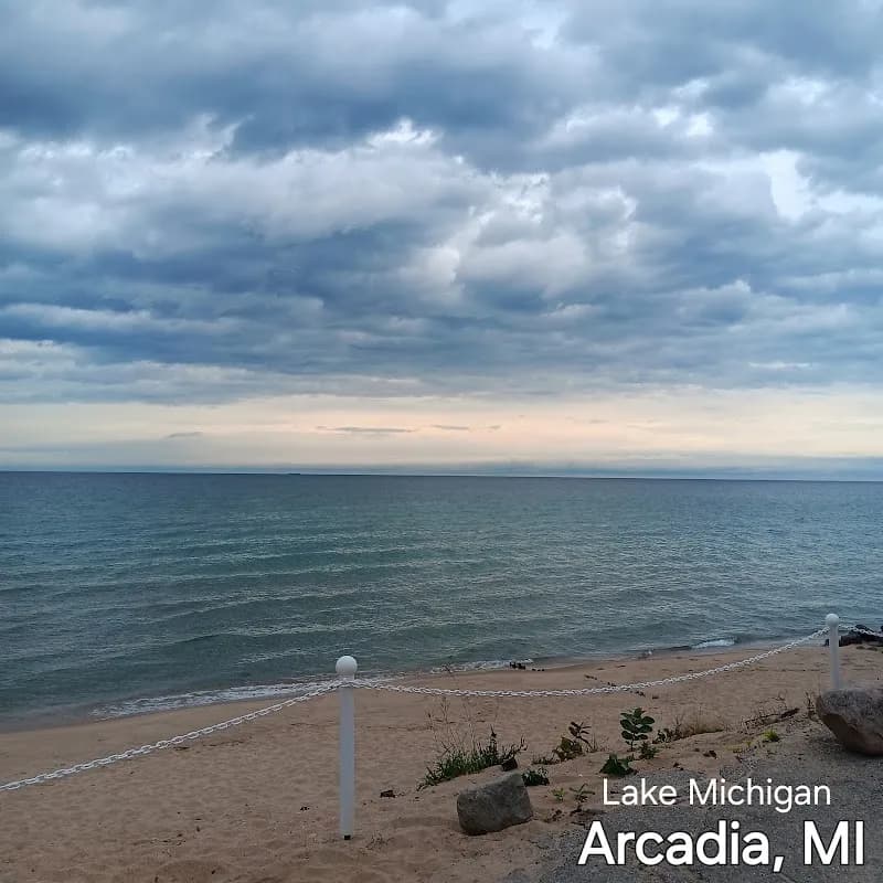 View of Arcadia Beach Natural Area in Arcadia, MI
