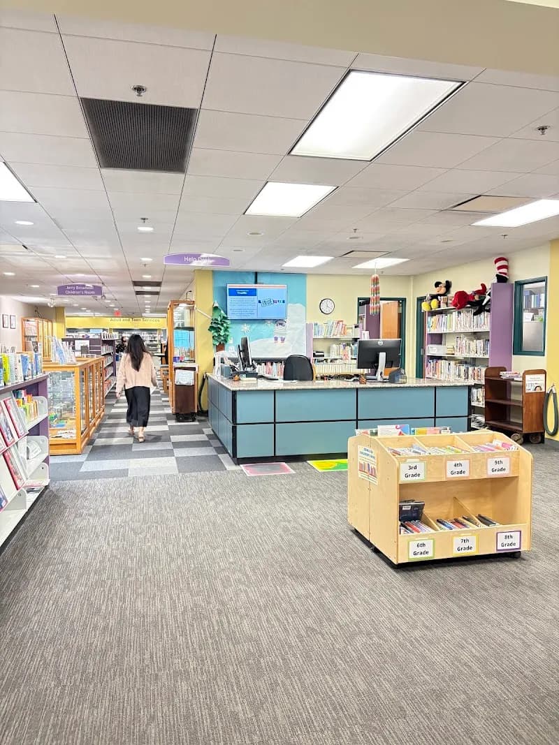 View of Arcadia Public Library in Arcadia, CA