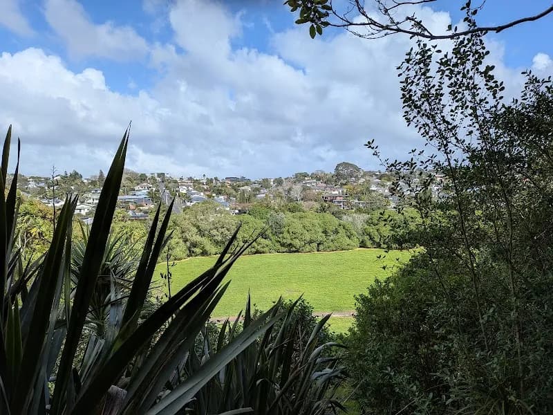 View of Arch Hill Quarry Park in Grey Lynn, AKL