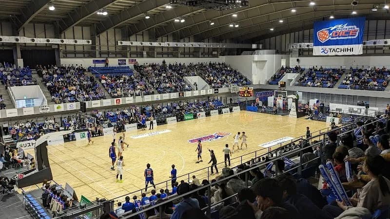 View of Arena Tachikawa Tachihi in Tachikawa, Tokyo