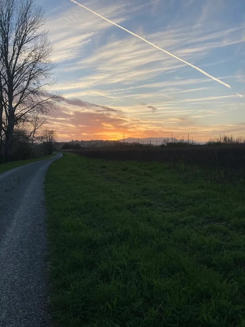 Arno River Park park in Lastra a Signa, Tuscany