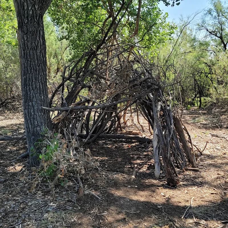 View of Arroyo de las Calabacillas in Tanoan, NM