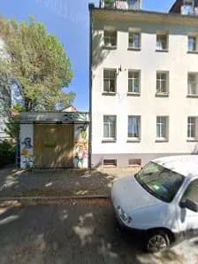 View of ART.die.Schocken Kunsthof "Seele baumeln lassen" Lebensweisheiten in Fürstenwalde, BB