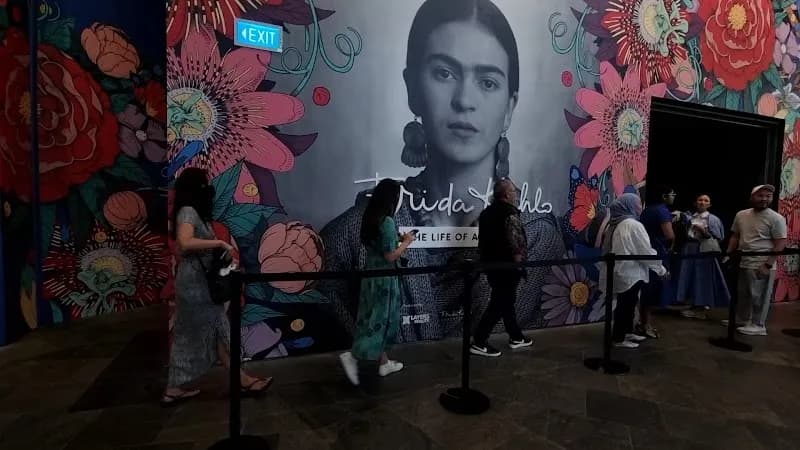 View of ArtScience Museum in Singapore, SG