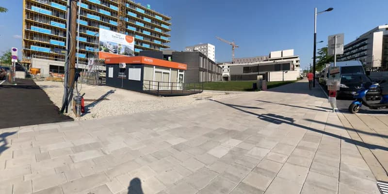 View of Aspern Quartierpark in Aspern, VIE