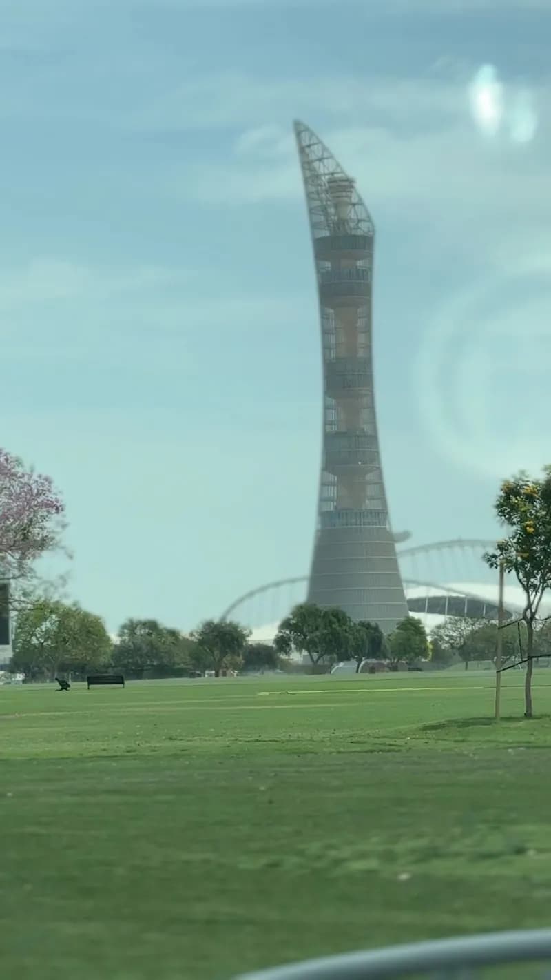 View of Aspire Park Childrens Playground in Aspire Zone, QA
