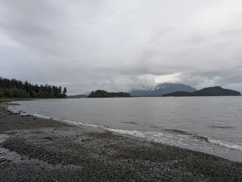 View of Auke Recreation Area in Juneau, AK