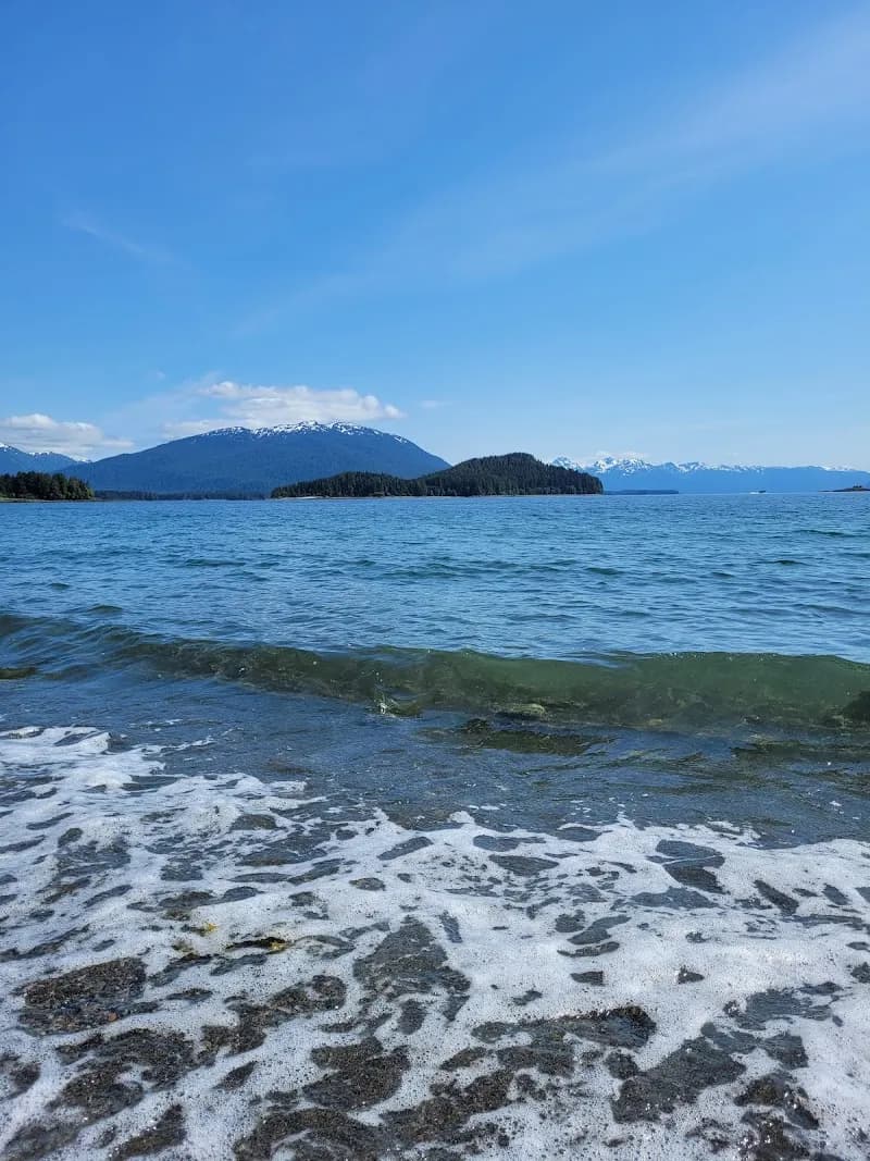 View of Auke Recreation Area in Juneau, AK