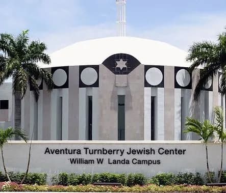 View of Aventura Turnberry Jewish Center & Tauber Academy in Aventura, FL