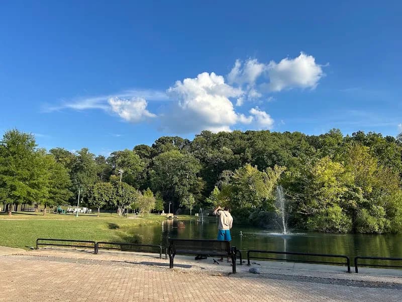 View of Avondale Park in Birmingham, AL