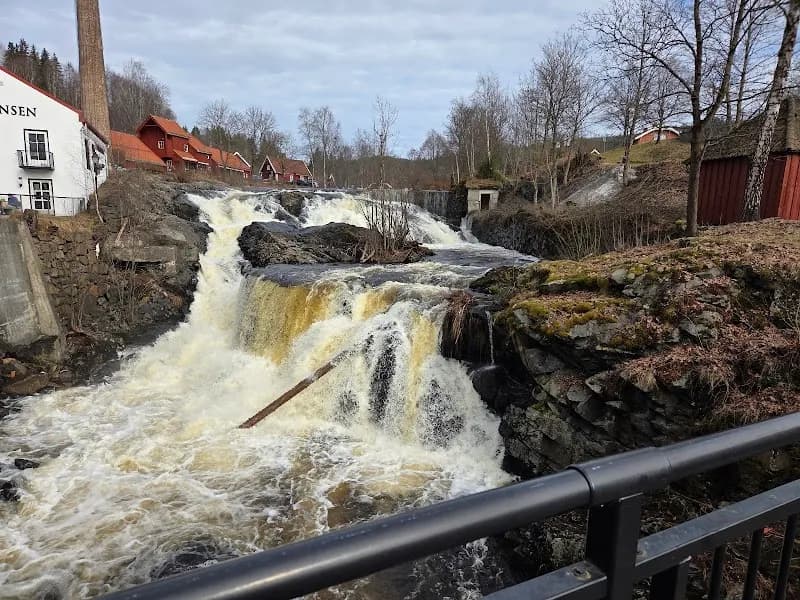 View of Bæråms Verk in Asker, Oslo