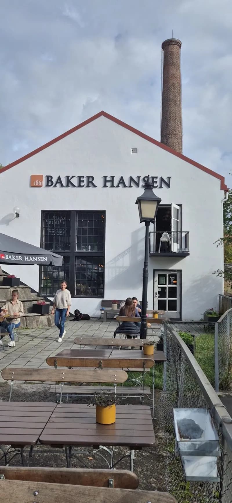 View of Bæråms Verk in Asker, Oslo