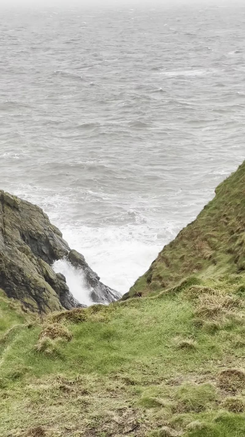 View of Baily Lighthouse in Howth, D
