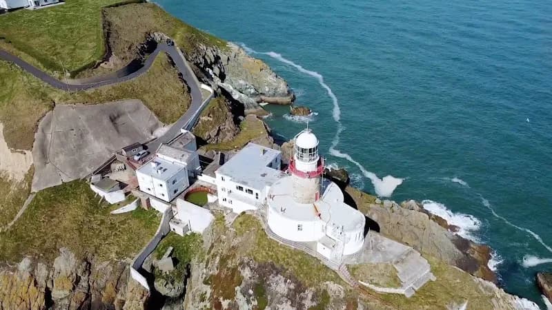 View of Baily Lighthouse in Howth, D