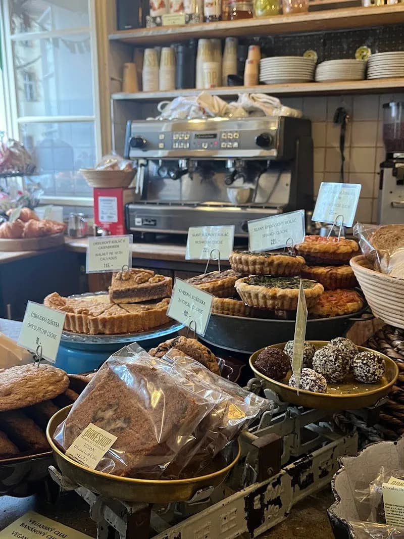 View of Bakeshop in Hradčany, CZ