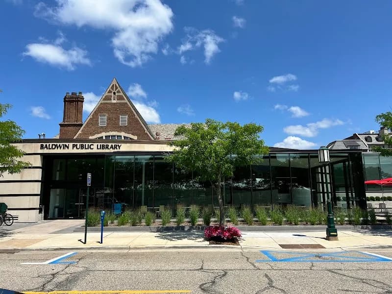 Baldwin Public Library library in Birmingham, MI