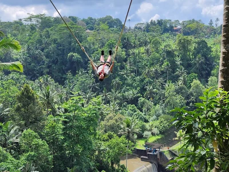 Bali Swing attraction in Bali, BA