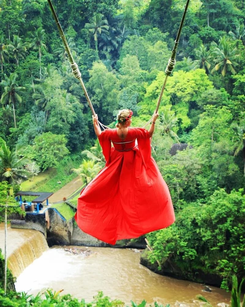View of Bali Swing in Bali, BA